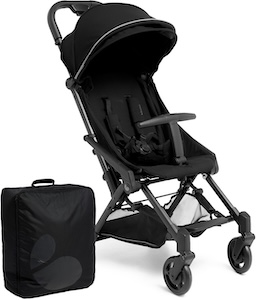 Visa mer info om denna barnvagn Beemoo Easy Fly 4 Sulky Inkl. Padded Transportväska, Jet Black