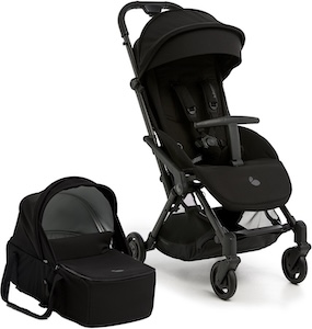 Beemoo Easy Fly Lux 4 Duo Sulky, Jet Black
