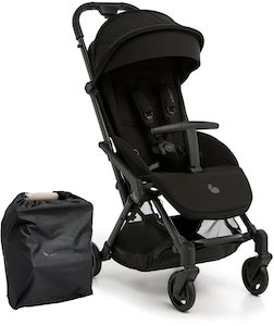 Visa mer info om denna barnvagn Beemoo Easy Fly Lux 4 Sulky Inkl. Transportväska, Jet Black