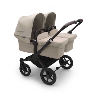Visa mer info om denna barnvagn Bugaboo Donkey 5 Twin Komplett Black/Desert Taupe
