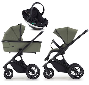 Visa mer info om denna barnvagn Crescent Prestige 2 Classic duovagn + BeSafe Go Beyond babyskydd