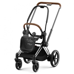Cybex e-Priam Chassi Chrome Brown