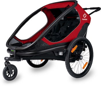 Hamax Outback Cykelvagn, Red/Black
