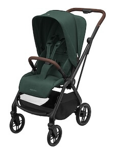 Maxi-Cosi Leona 2, twillic green/brun leath.