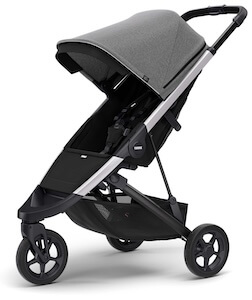Thule Spring Sittvagn, Grey Melange/Black