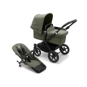 Visa mer info om denna barnvagn bugaboo Kombivagn Donkey 5 Mono Complete Black / Forest Green